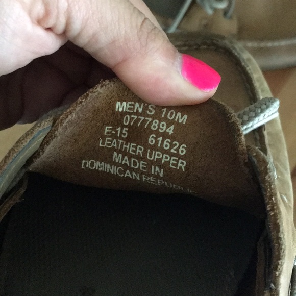 Men’s Brown Sperry Topsider Size 10 - Picture 4 of 4